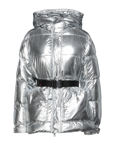 Canadian Down Jackets In Silver