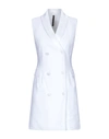 Manila Grace Overcoats In White