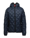 Ai Riders On The Storm Down Jackets In Dark Blue