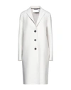 Harris Wharf London Coats In Ivory