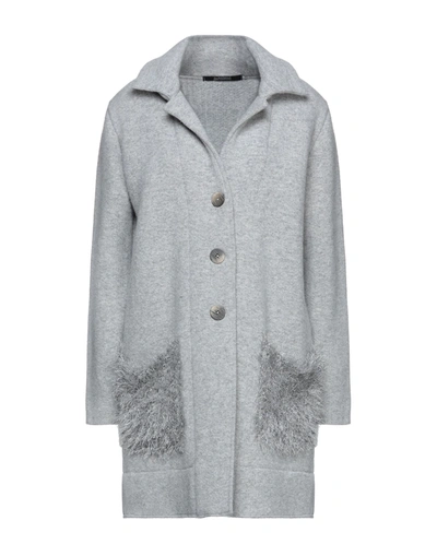 Albarena Coats In Light Grey