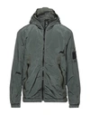 Replay Jackets In Dark Green