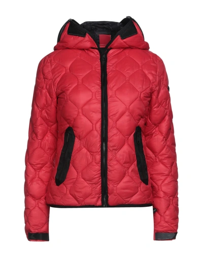 Ai Riders On The Storm Down Jackets In Red