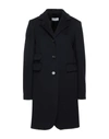 Alberto Biani Coats In Dark Blue