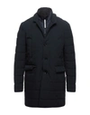 Adhoc Down Jackets In Dark Blue