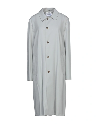 Mauro Grifoni Overcoats In Light Grey