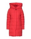 Woolrich Down Jackets In Red