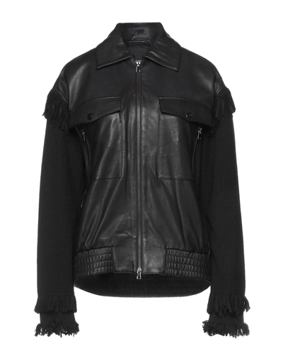 Pinko Jackets In Black