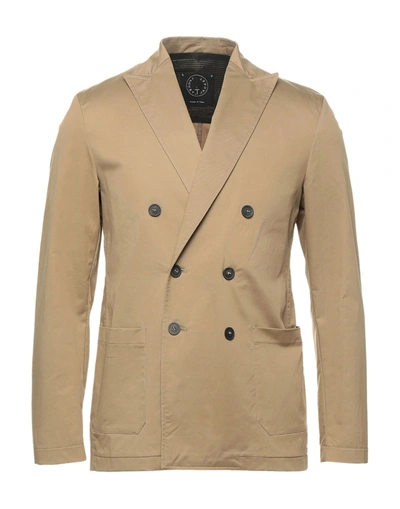 T-jacket By Tonello Overcoats In Camel
