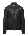 Andrea D'amico Jackets In Black