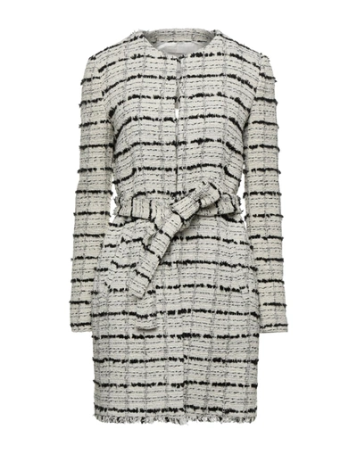 Pinko Overcoats In White