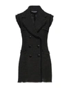 DOLCE & GABBANA DOLCE & GABBANA WOMAN COAT DARK BROWN SIZE 6 VIRGIN WOOL, ACRYLIC, POLYESTER,16048752TS 5