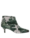 Lenora Ankle Boots In Green