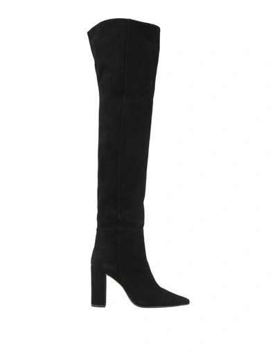 Dondup Knee Boots In Black