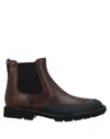 Tod's Ankle Boots In Brown