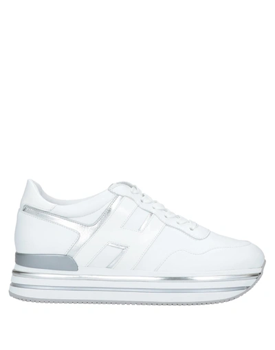 HOGAN HOGAN WOMAN SNEAKERS WHITE SIZE 4 SOFT LEATHER,11982177WX 14