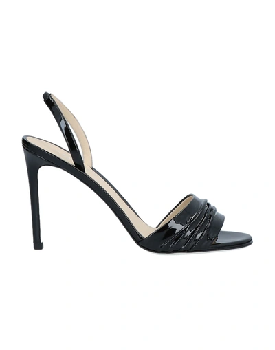 Greymer Sandals In Black