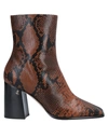 Jimmy Choo Ankle Boots In Brown