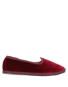 Vibi Venezia Loafers In Burgundy