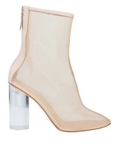 Brother Vellies Ankle Boots In Beige