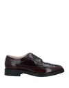 Tod's Lace-up Shoes In Maroon