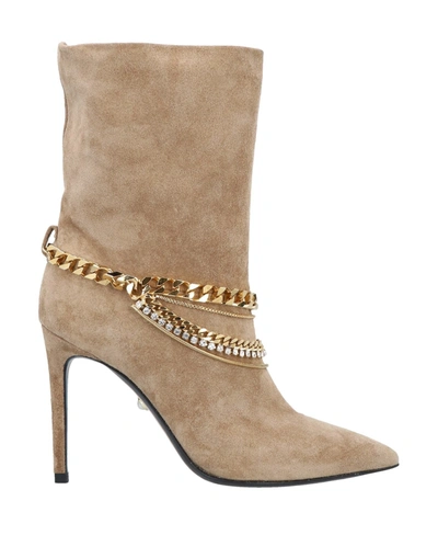 Alevì Milano Ankle Boots In Camel