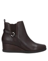 Geox Ankle Boots In Dark Brown