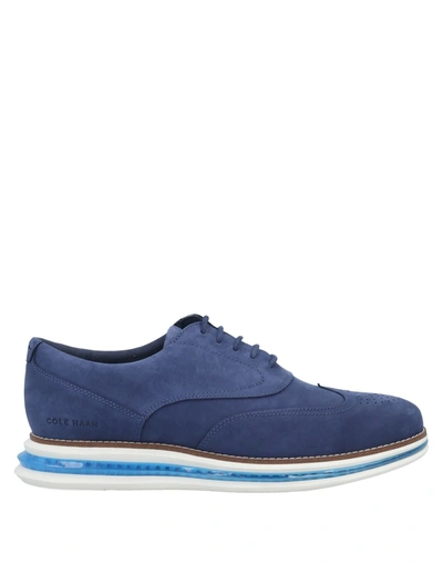 Cole Haan Lace-up Shoes In Blue