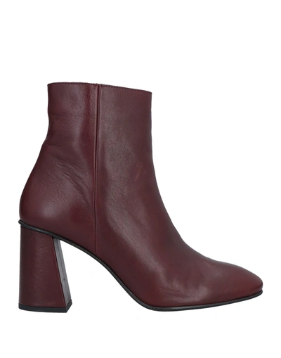 Vero Moda Ankle Boots In Red