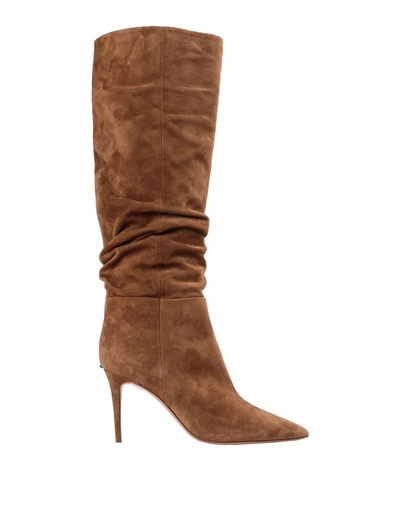 A.bocca Knee Boots In Camel