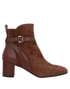 Albano Ankle Boots In Brown
