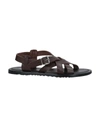 Pollini Sandals In Brown