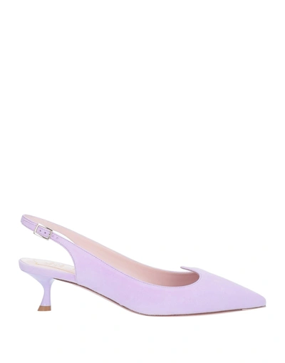 Roger Vivier Pumps In Lilac