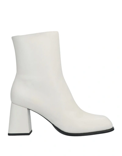 Giampaolo Viozzi Ankle Boots In Beige