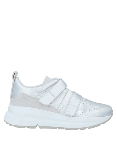 Geox Sneakers In Silver
