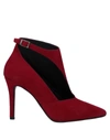 Cafènoir Ankle Boots In Red