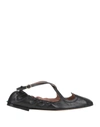 A.bocca Ballet Flats In Black