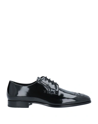 Tod's Lace-up Shoes In Black