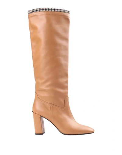 A.bocca Knee Boots In Brown