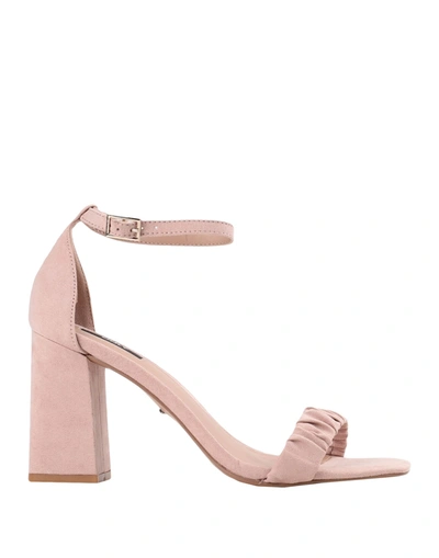 Only Sandals In Blush