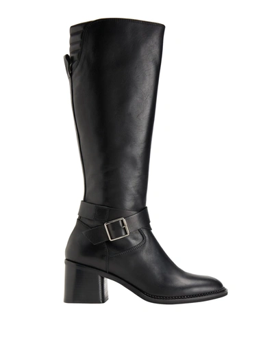 8 By Yoox Knee Boots In Black