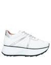 ALEXANDER SMITH ALEXANDER SMITH WOMAN SNEAKERS WHITE SIZE 10 SOFT LEATHER,17103874VN 9