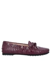 Tod's Loafers In Deep Purple
