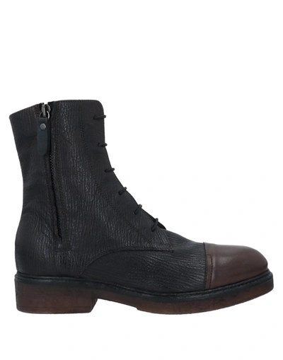 Lilimill Ankle Boots In Dark Brown