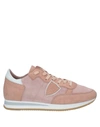 Philippe Model Sneakers In Light Pink