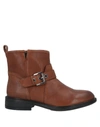 Geox Ankle Boots In Brown