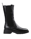 STEVE MADDEN STEVE MADDEN CYCLOON BOOT WOMAN BOOT BLACK SIZE 7.5 SOFT LEATHER,17108060SQ 13