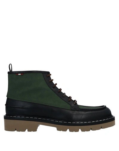 Bally Ankle Boots In Green