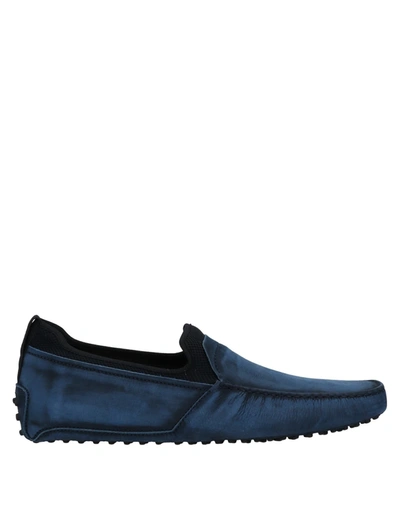 Tod's Loafers In Blue