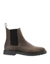 Selected Homme Ankle Boots In Military Green
